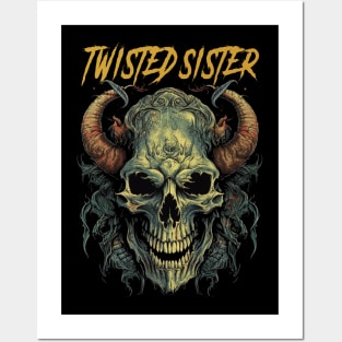 TWISTED SISTER BAND Posters and Art